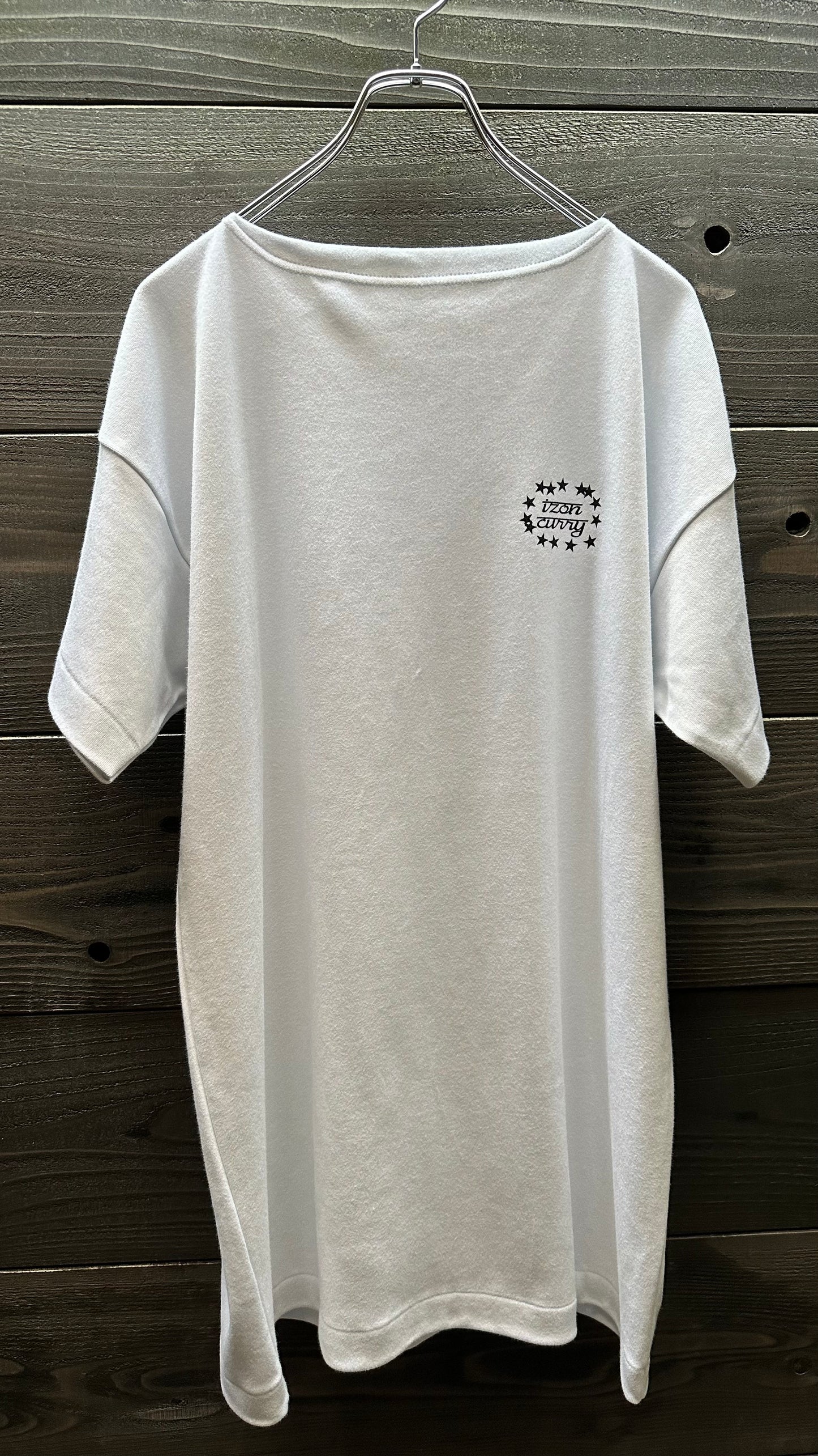 Deadstock Italian military boat neck T-shirt