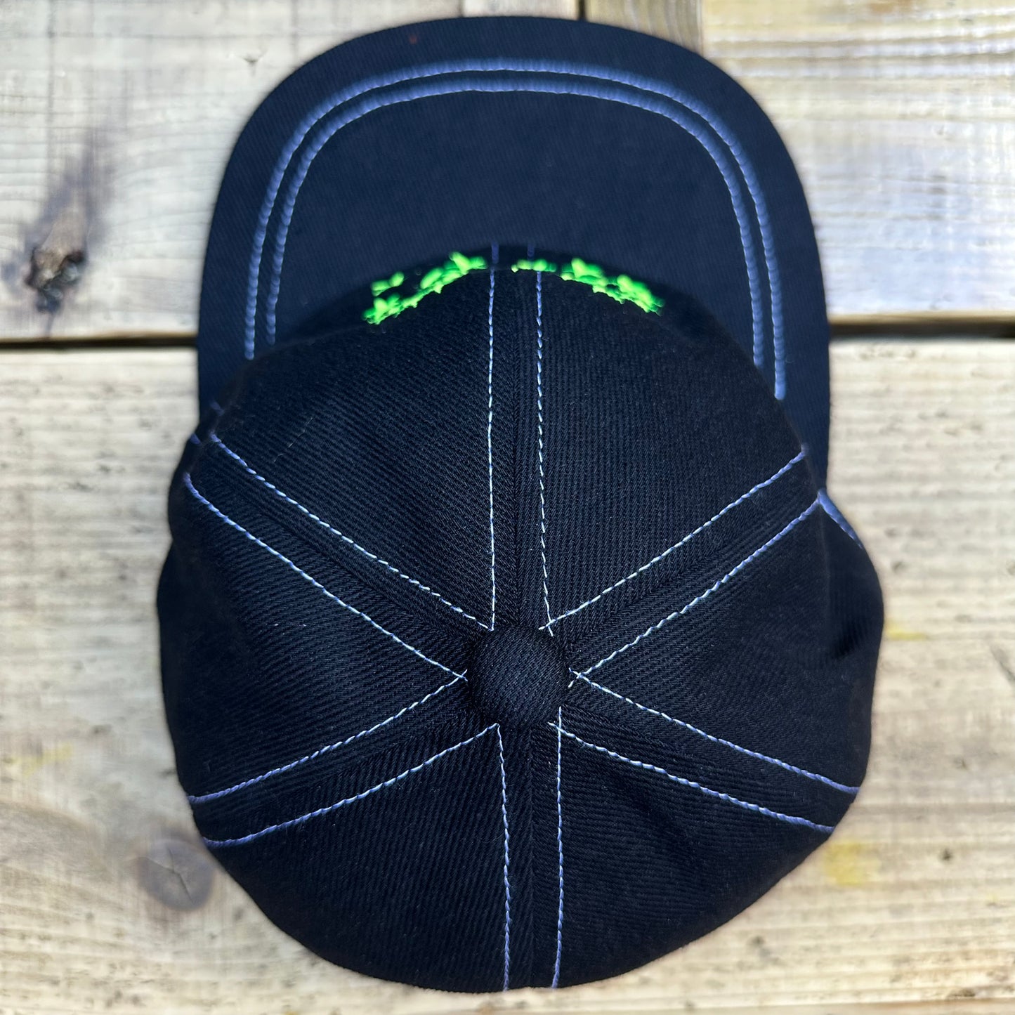 izon logo cap black x yellow